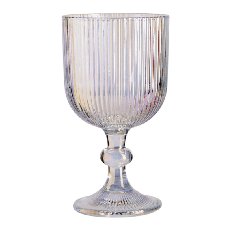 Celeste Iridescent Wine Glass