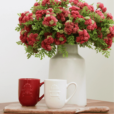 Red Adirondack Mug