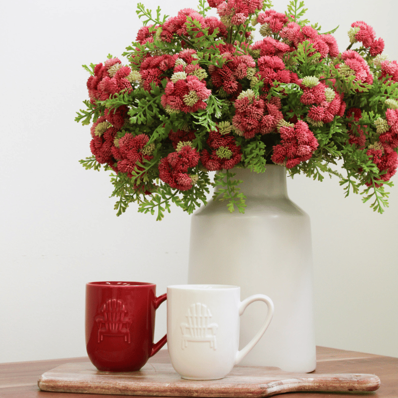 White Adirondack Mug