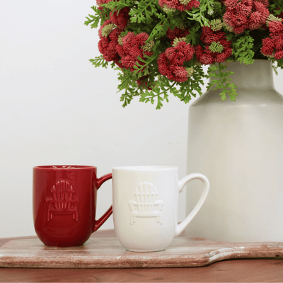 Red Adirondack Mug