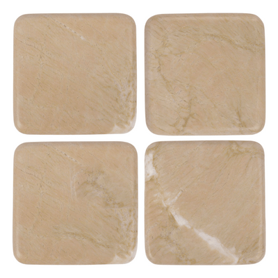 Katini Rolled Edge Coasters - Set of 4