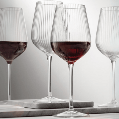 Divo Red Wine Glasses - Set of 4