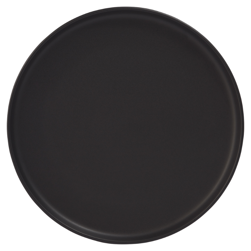 Lisbon Black Dinner Plates - Set of 4