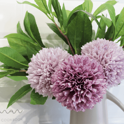 Purple Chrysanthemum Stem