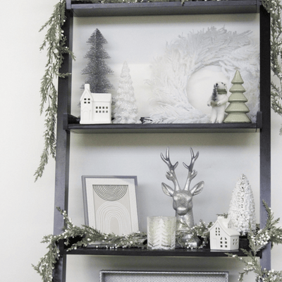 Large Silver Festive Tree