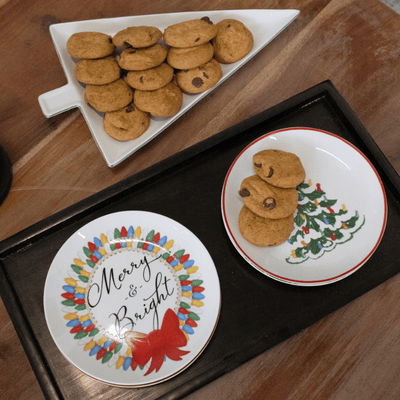 Merry Lights Appetizer Plates - Set of 4