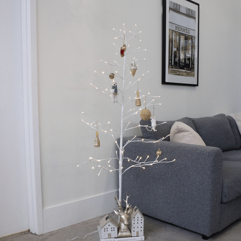 Large Winter LED Standing Tree