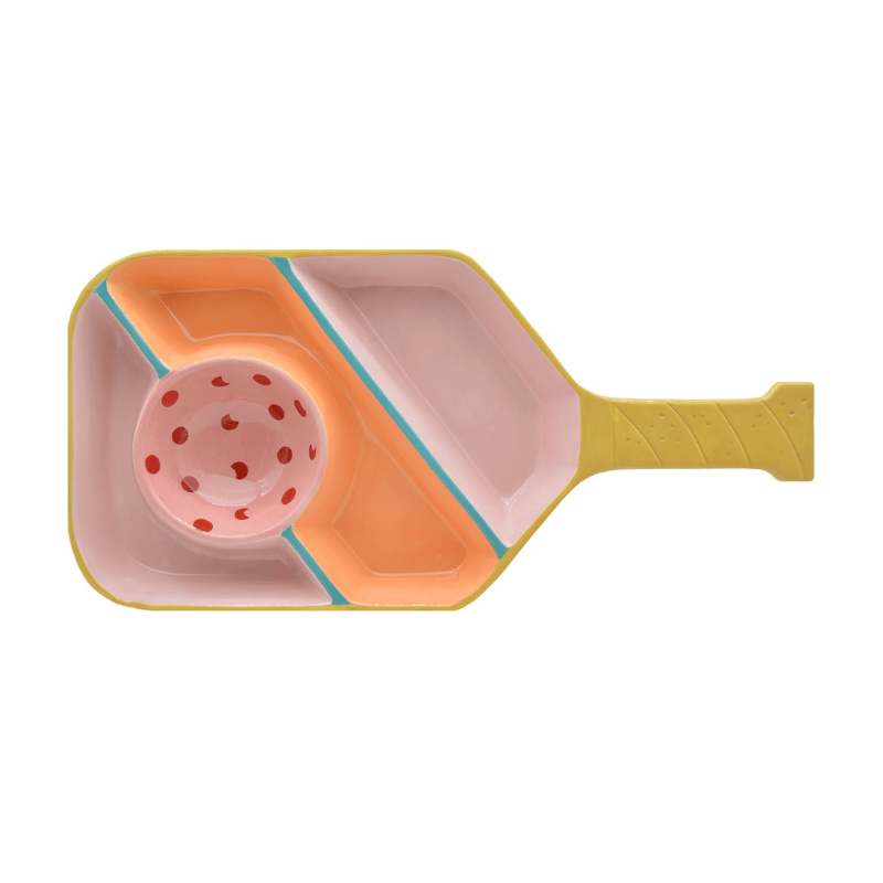 Pickleball Chip & Dip Platter