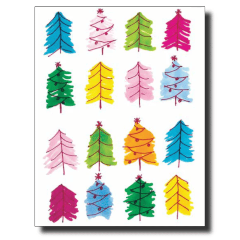 Multicolour Christmas Greeting Card