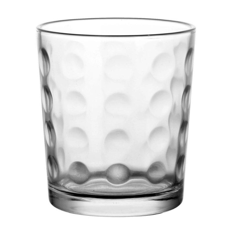 Aura Double Old-Fashioned Drinking Glasses - Set of 4