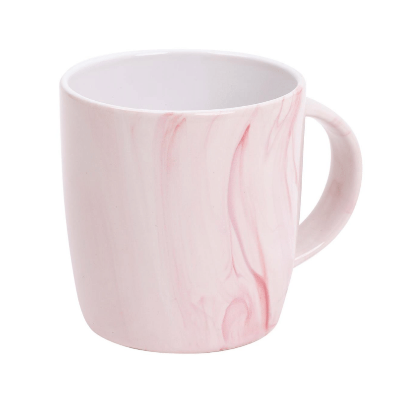 Marble Glaze Mug - Pink