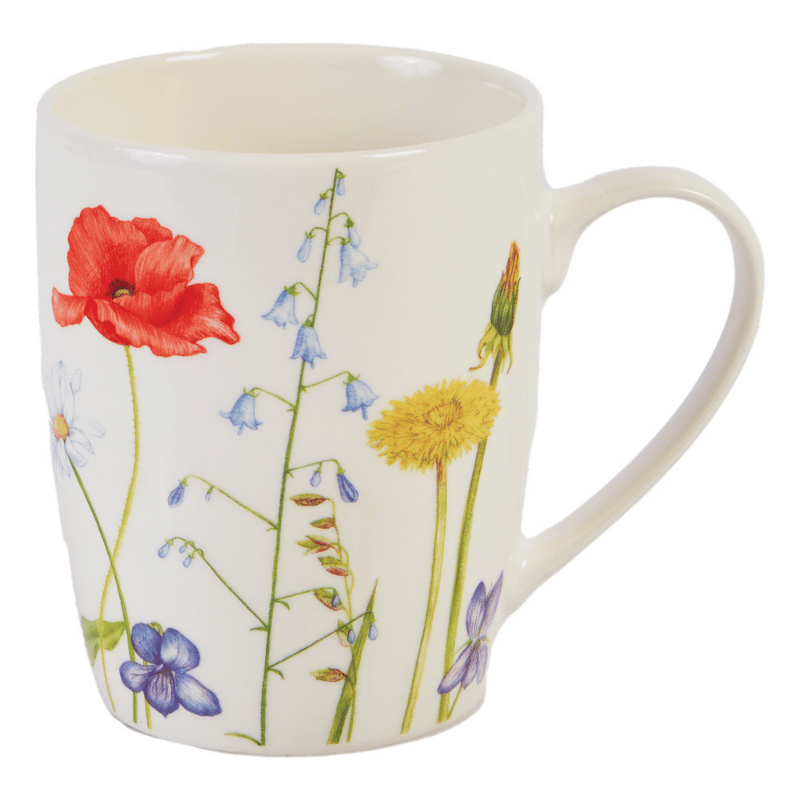 Wildflowers Coffee Mugs - Set of 4