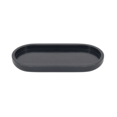 Small Black Oval Platter