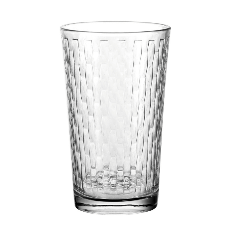 Glam Highball Drinking Glasses - Set of 4