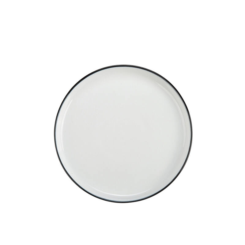 Silhouette Salad Plate