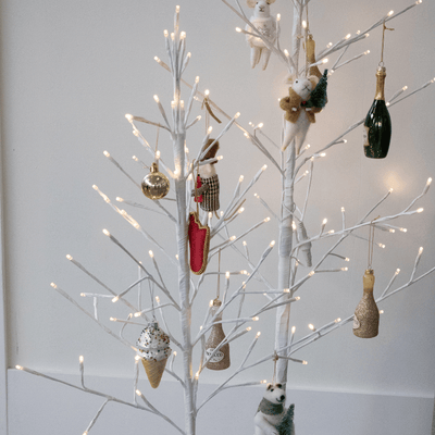 Small Winter LED Standing Tree