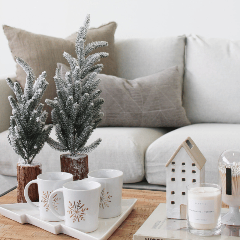 Large Frosted Tree