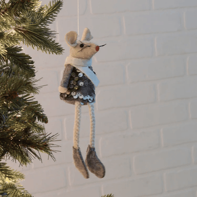 Mabel Mantel Mouse Ornament