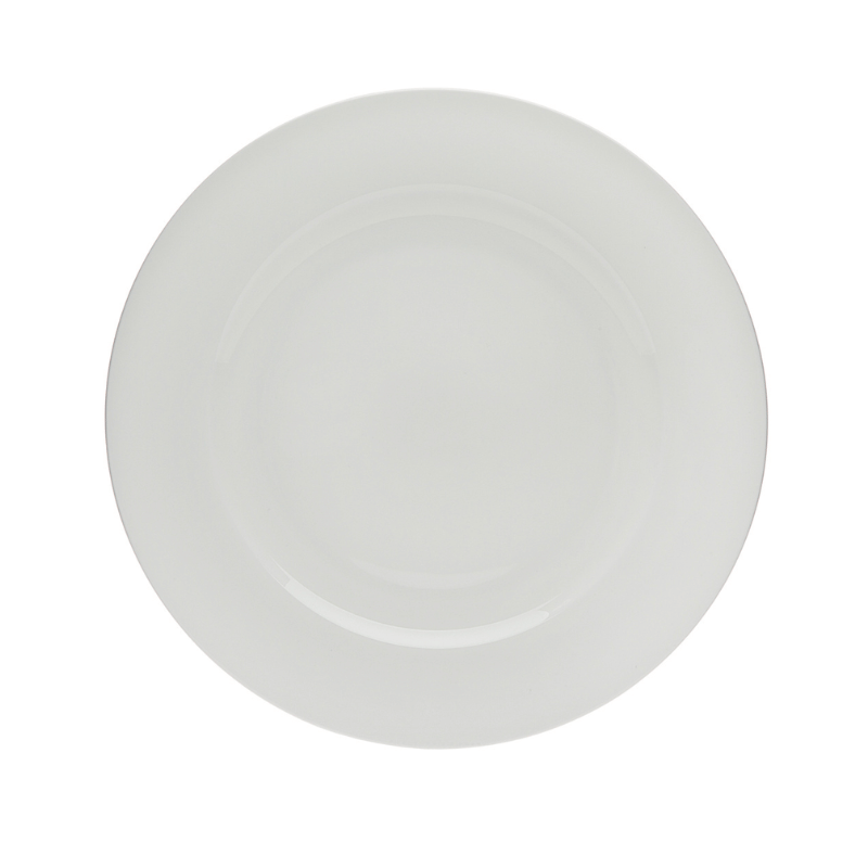 Bone Rim Dinner Plate