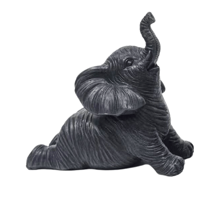 Theo Black Yoga Elephant