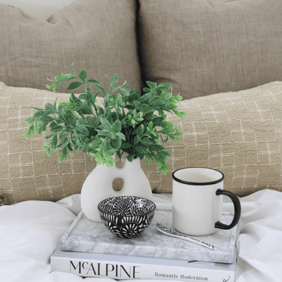 Ainsley Double Stem Donut Vase