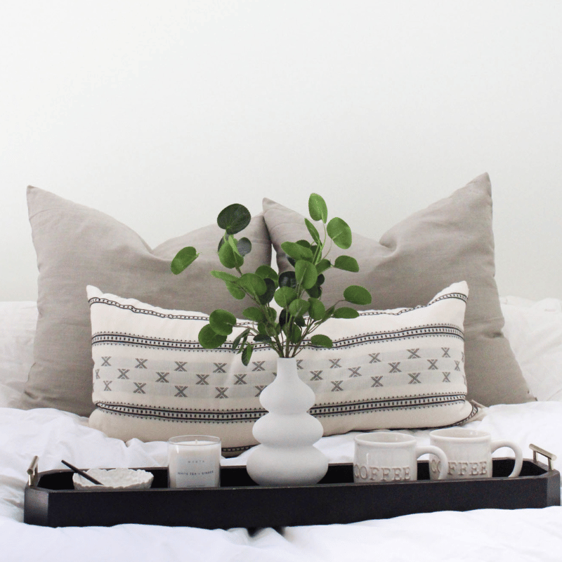 Sage Lori Cotton/Linen Pillow