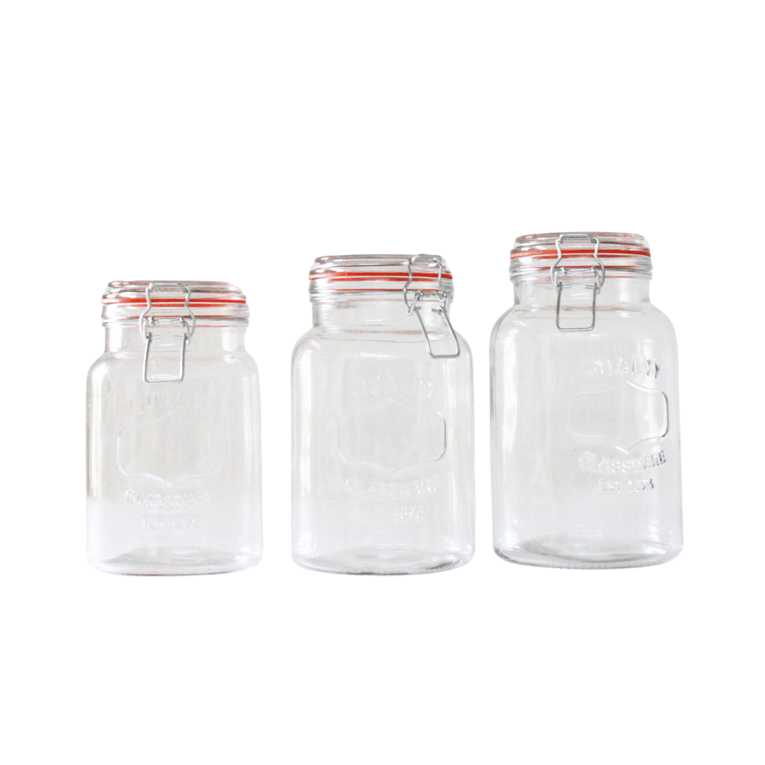 Large Clear Canister