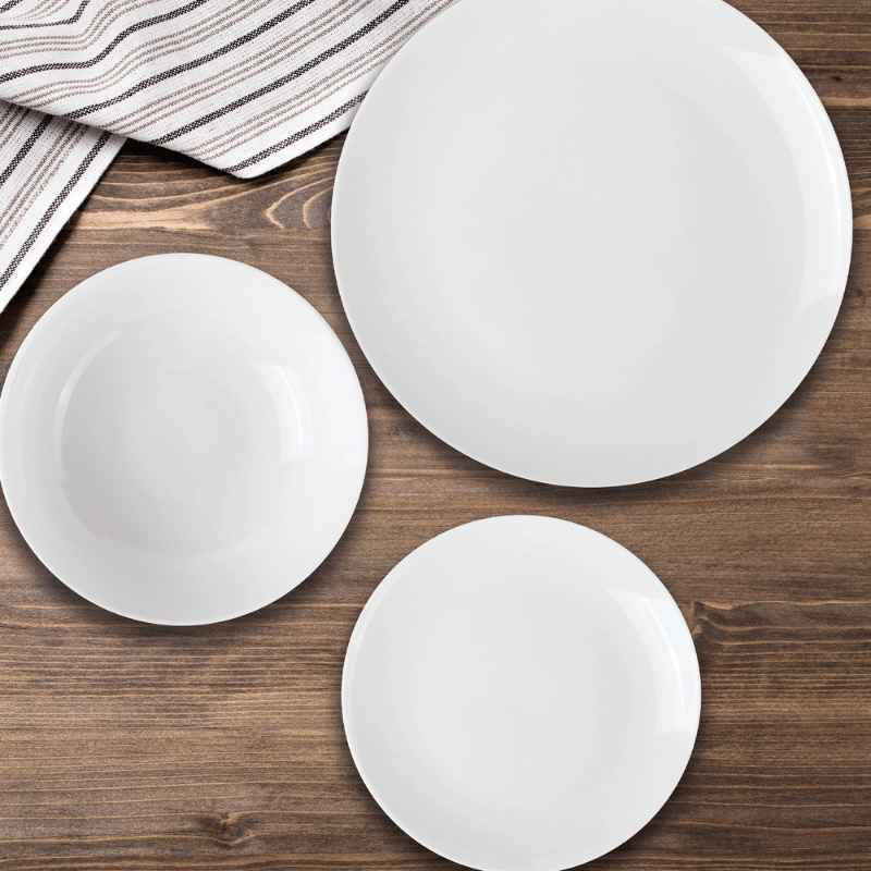 12-Piece Superwhite Dinnerware Set