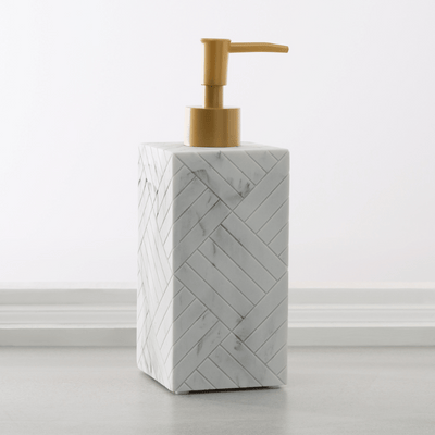 Tripoli Herringbone Soap Pump