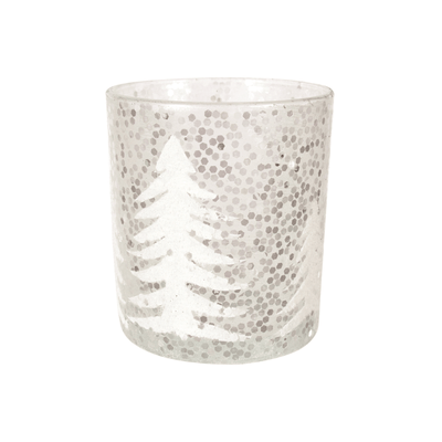 Glitter Tree Candle Holder