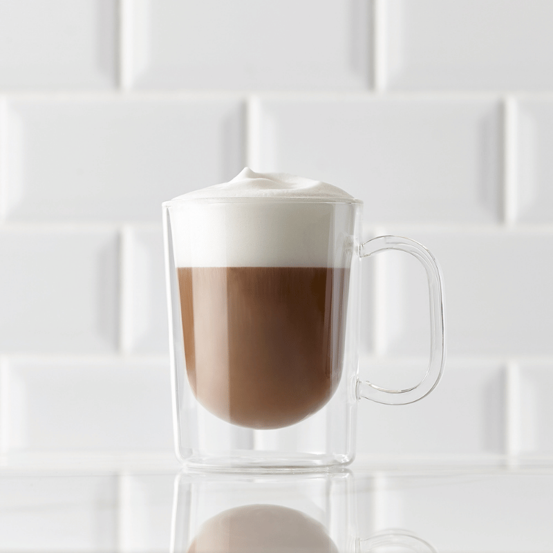 Mod Double Wall Cappuccino Mugs - Set of 2