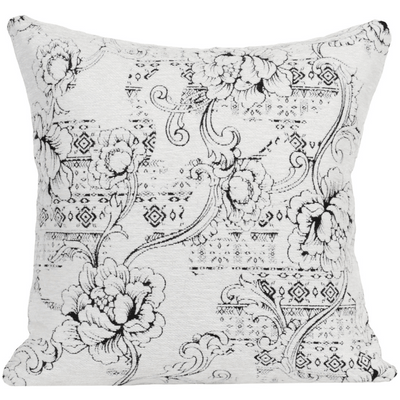 Black & White Toile Pillow