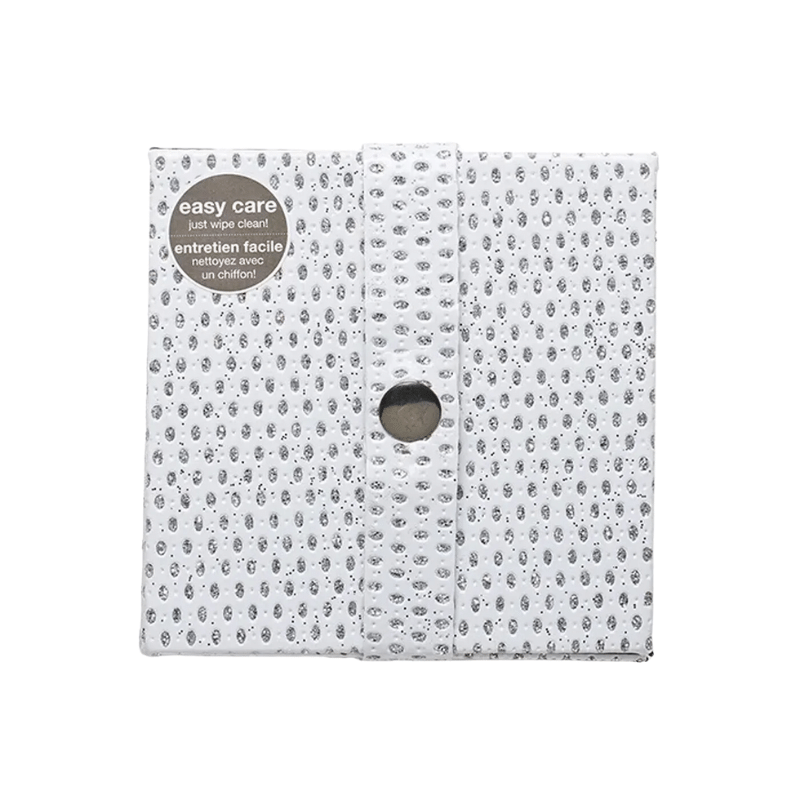 Diamonds White Coasters - Set of 6