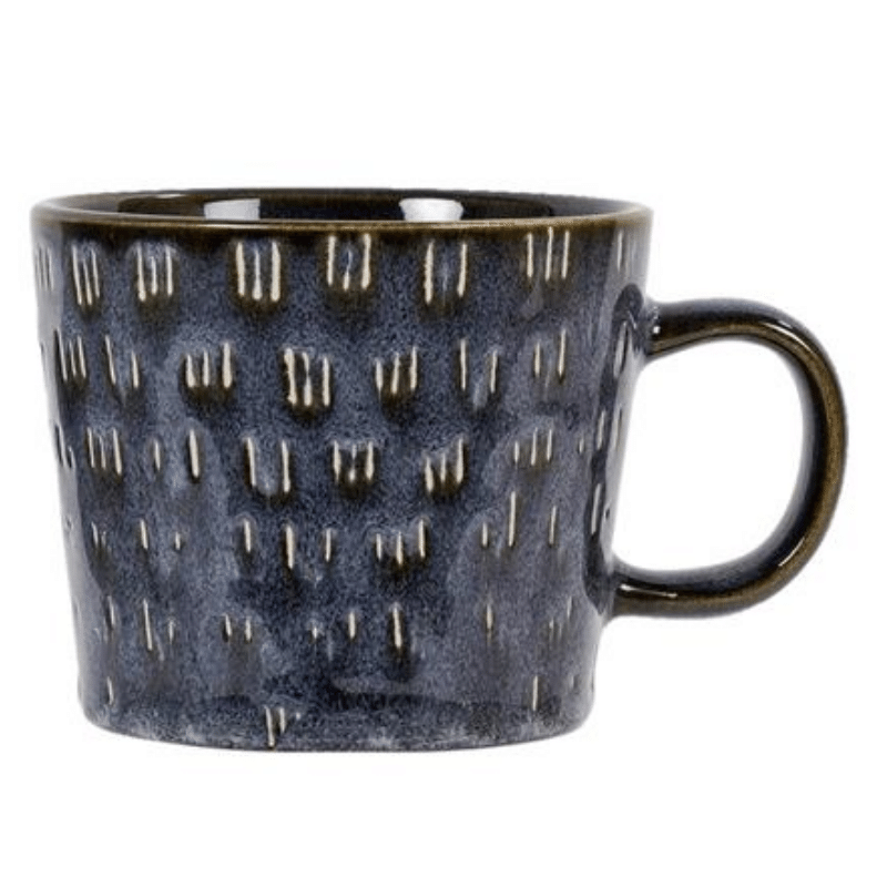 Reactive Glaze Mug - Lines