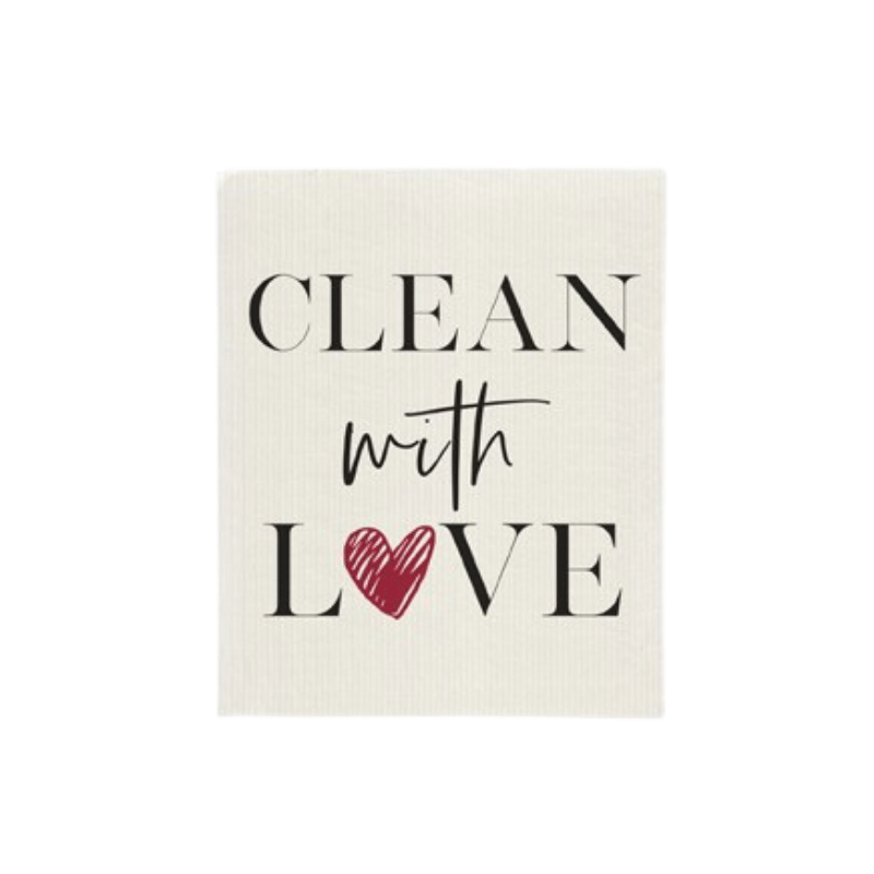 Clean With Love Sponge Cloth