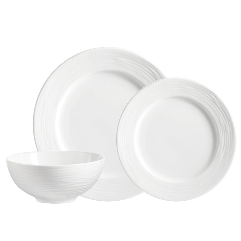 12-Piece Wave Dinnerware Set