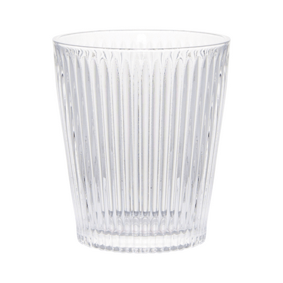 Perry Ribbed Double Old Fashioned Glass