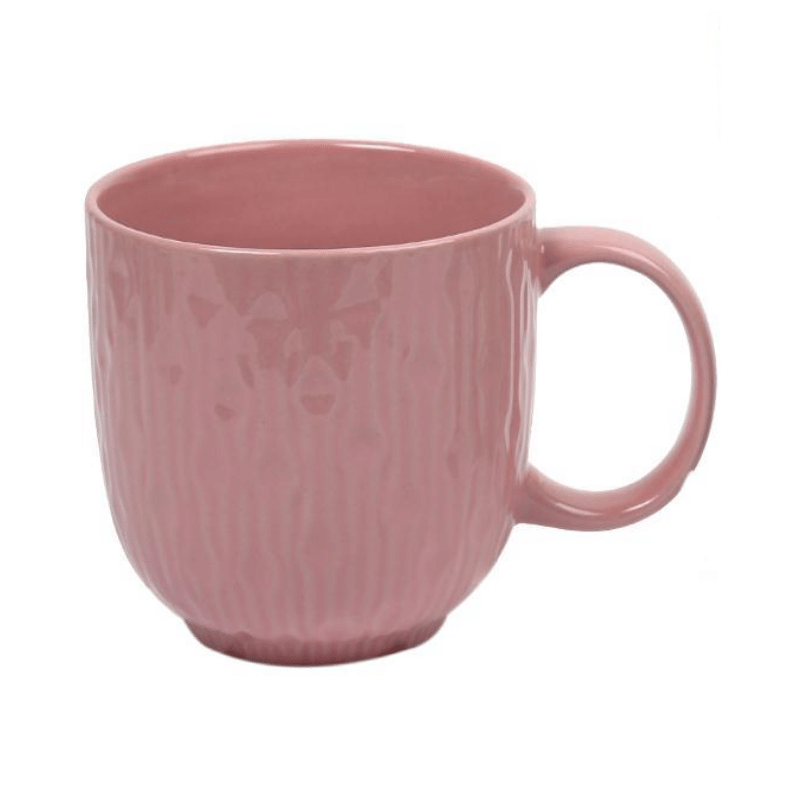 Shea Embossed Mug - Pink