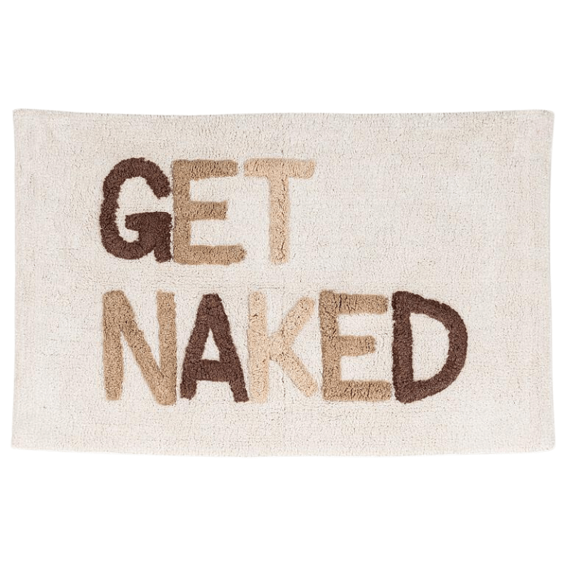 Get Naked Tufted Bath Mat