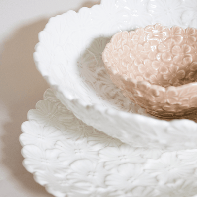 Pink Bouquet Snack Bowl