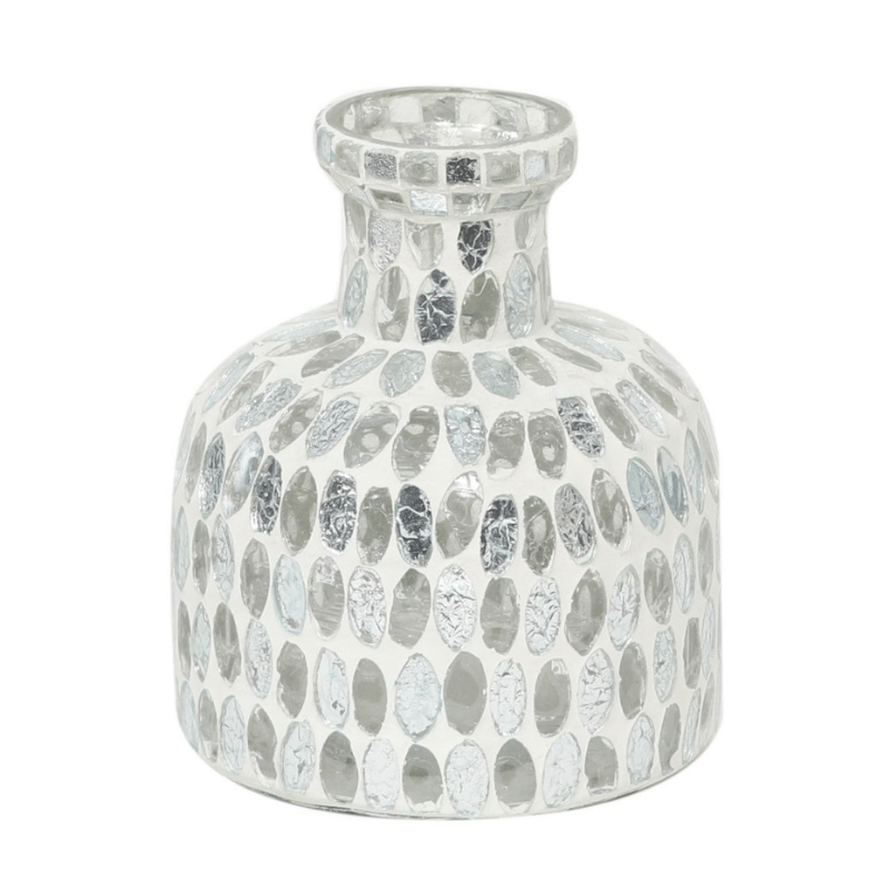 Mosaic Glass Vase