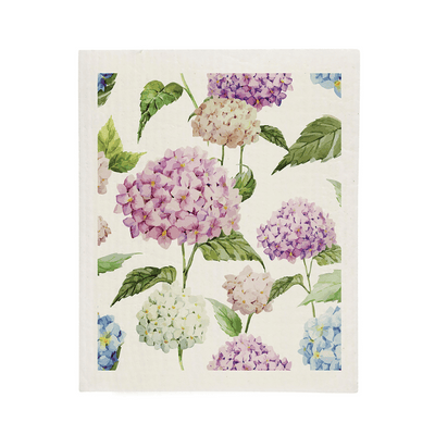 Hydrangea Sponge Cloth Multi