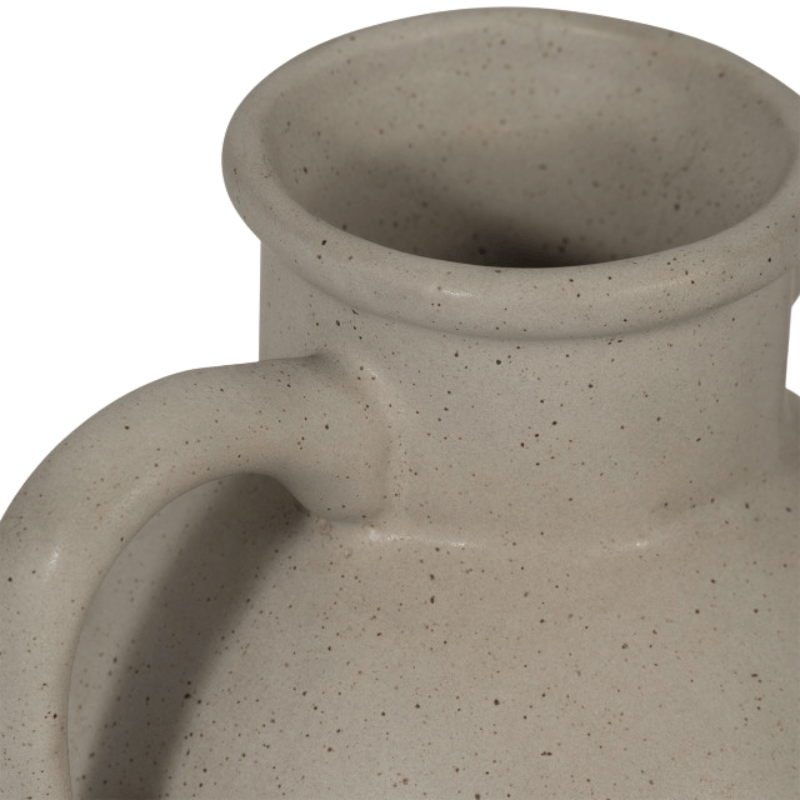 Grey Eared Vase