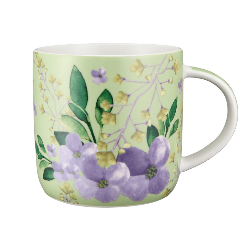 Green Bouquet Mug