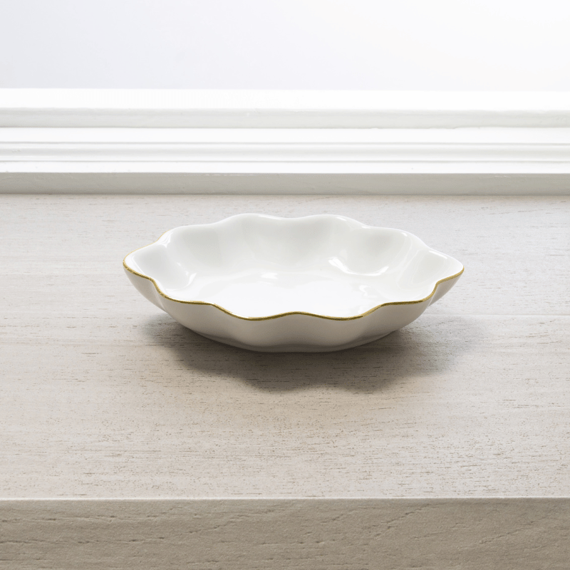 Pavona Gold Rim Dish