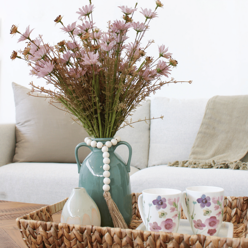 Pink Wildflower Spray