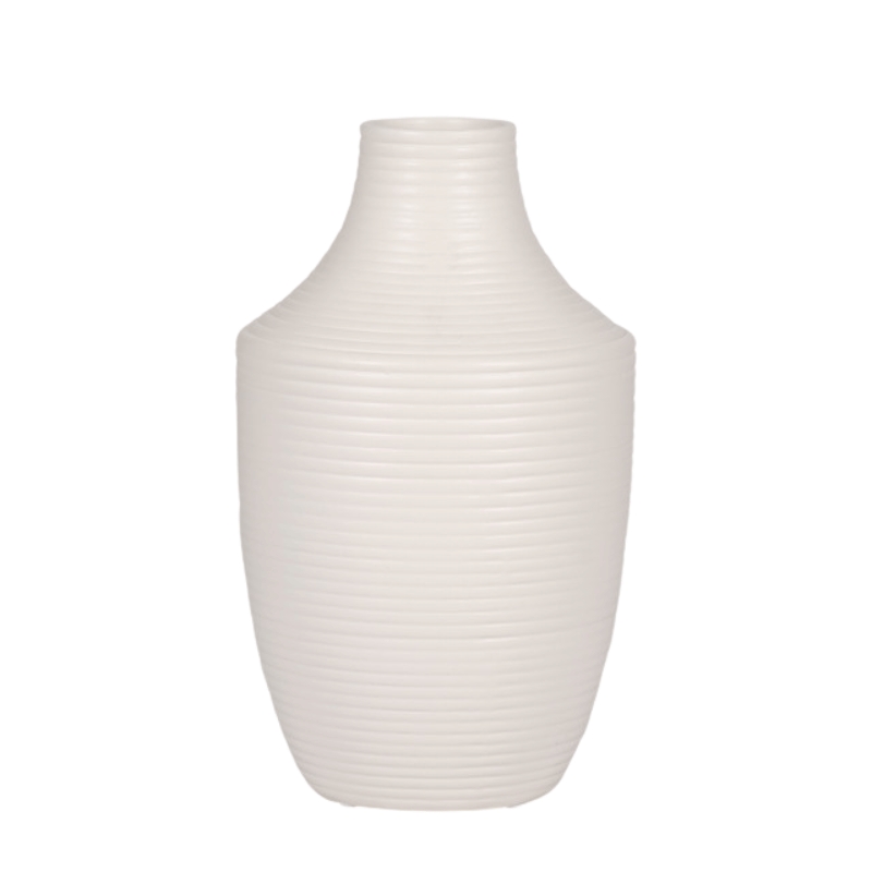 Ribbed Diana Vase