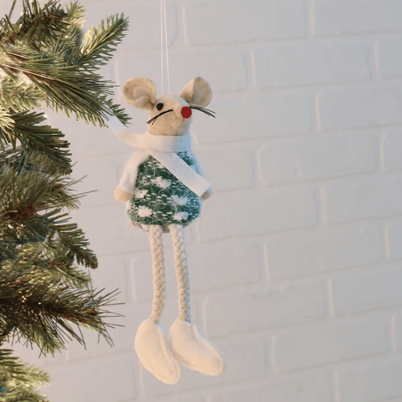 Millie Mantel Mice Ornament