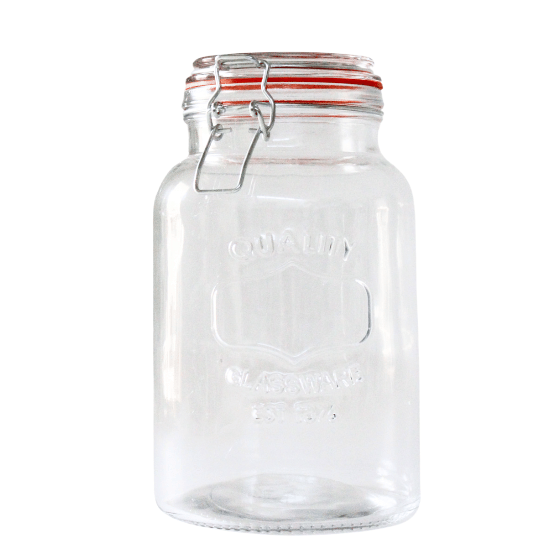 Large Clear Canister