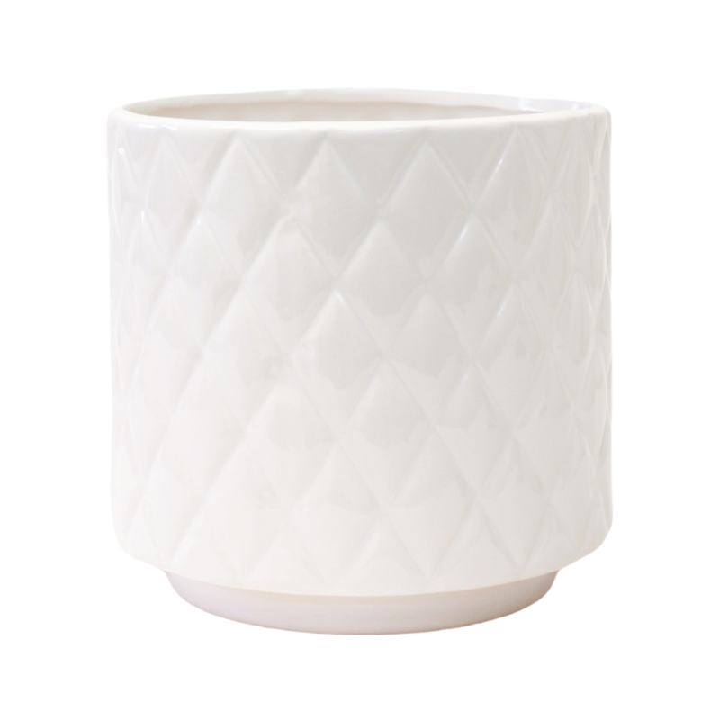 Quilt Textured Amara Planter